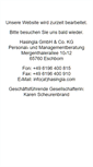 Mobile Screenshot of hasingia-consulting.com